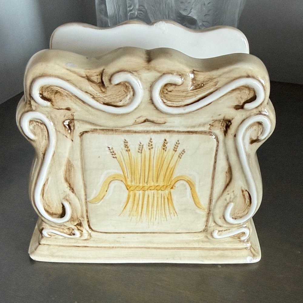 Vintage American Atelier San Marco Napkin Holder